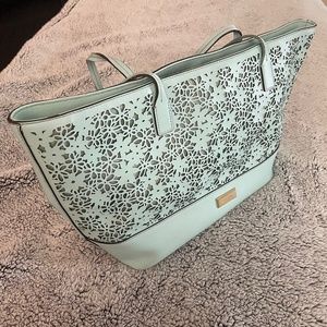 Kate Spade Floral Perforated Large Tote